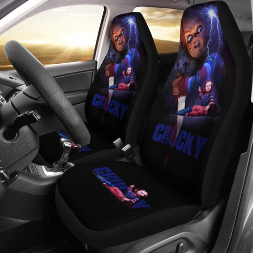 Chucky Blood Horror Film Car Seat Covers