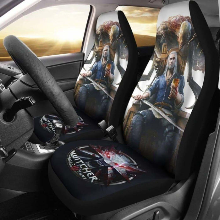 Geralt Logo The Witcher 3: Wild Hunt Car Seat Covers