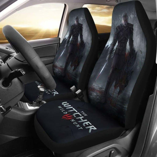 Geralt The Witcher 3: Wild Hunt Game Fan Gift Car Seat Covers