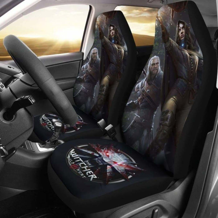 Geralt & Yennefer Car Seat Covers