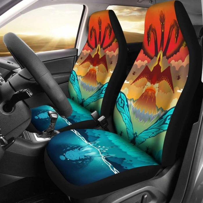 Godzilla 2019 Car Seat Covers