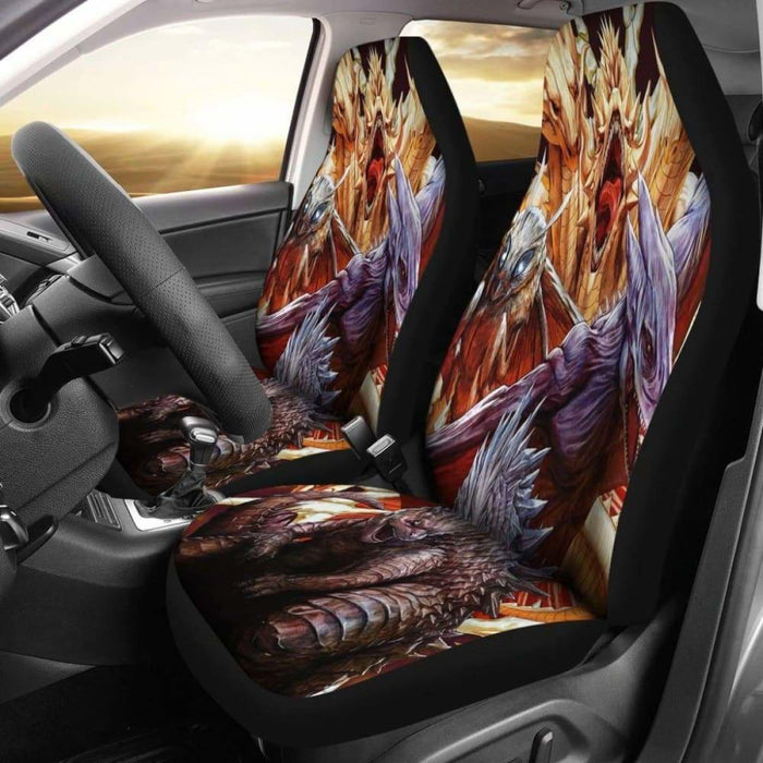 Godzilla King Ghidorah Mothra Rodan Car Seat Covers