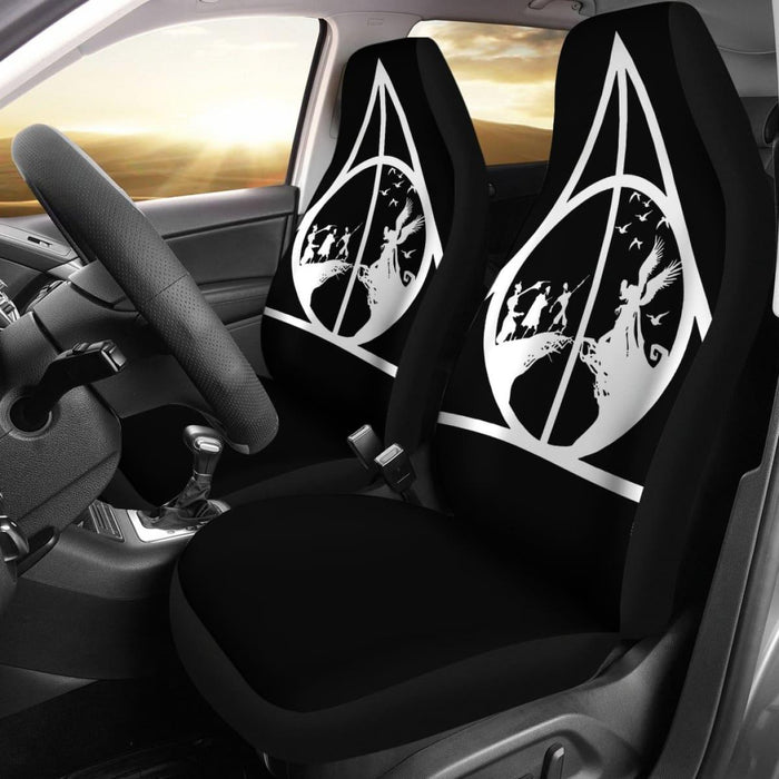 Harry Potter Art Deadly Hallows Car Seat Covers