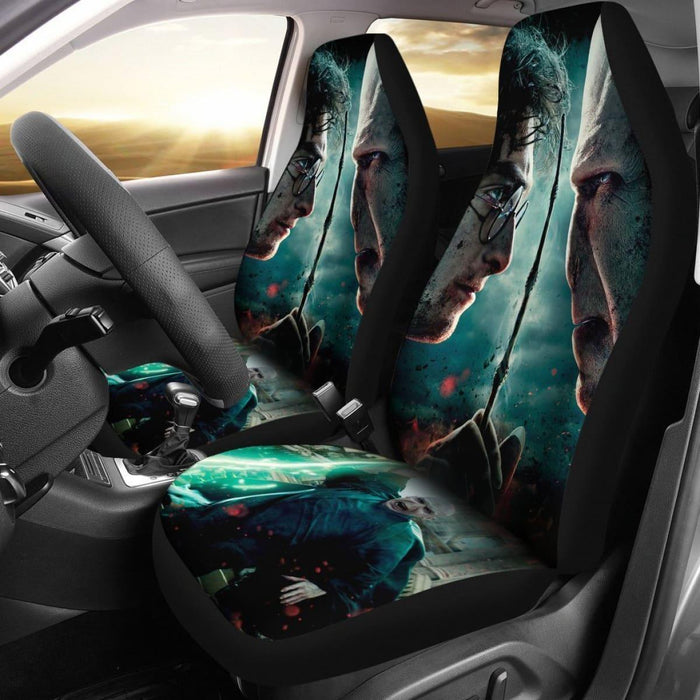Harry Potter Vs Lord Voldemort Car Seat Covers