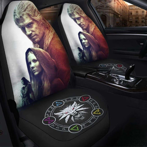Henry Cavill Witcher Car Seat Covers