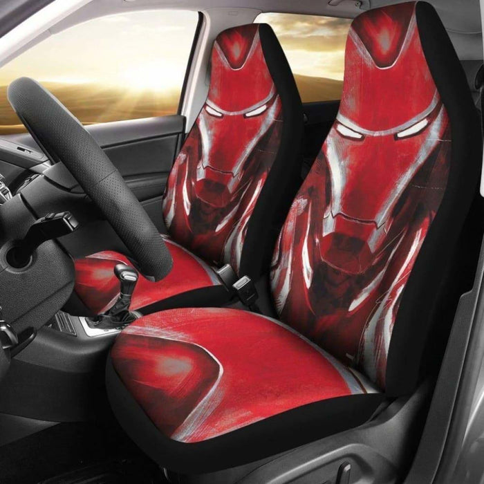 Iron Man Red Suit Car Seat Covers