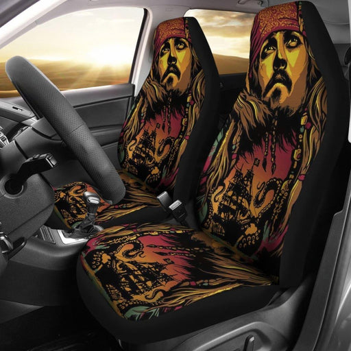 Jack Sparrow Art Car Seat Covers