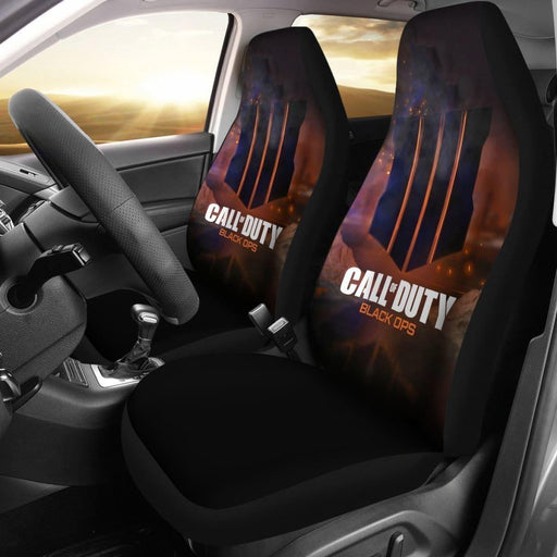 Logo Black Ops Call Of Duty Car Seat Covers