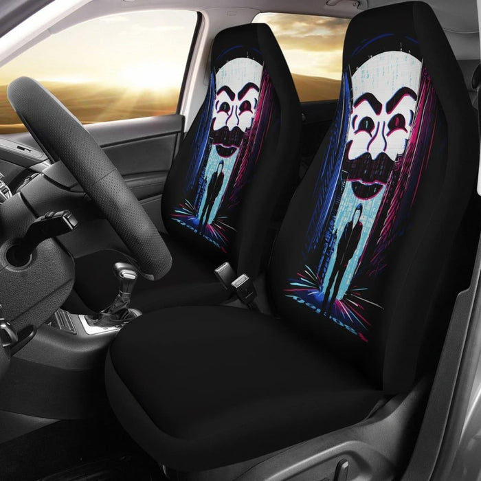 Money Heist Art Car Seat Covers