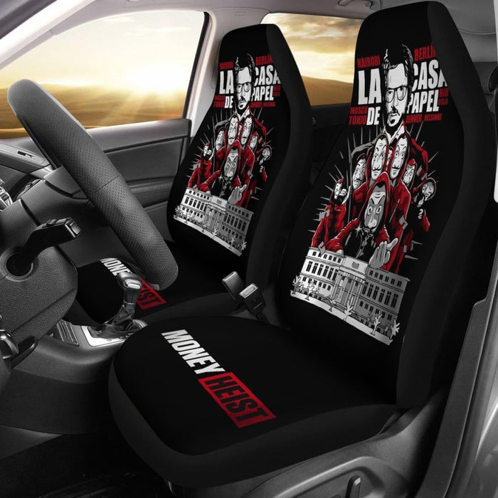 Money Heist La Casa De Papel Car Seat Covers