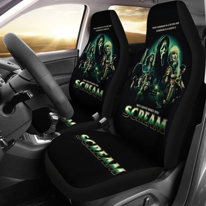 Movies Scream Halloween Car Seat Covers