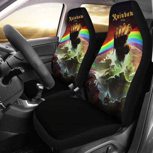 Rainbow Rock Band Car Seat Covers