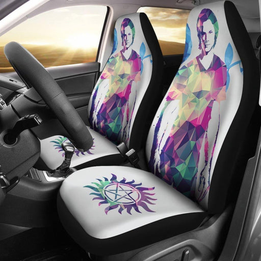 Sam Art Supernatural Car Seat Covers