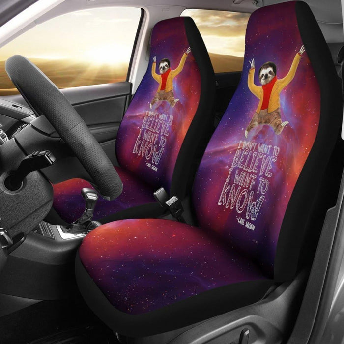 Sloth I Don'T Want To Believe Zootopia Car Seat Covers