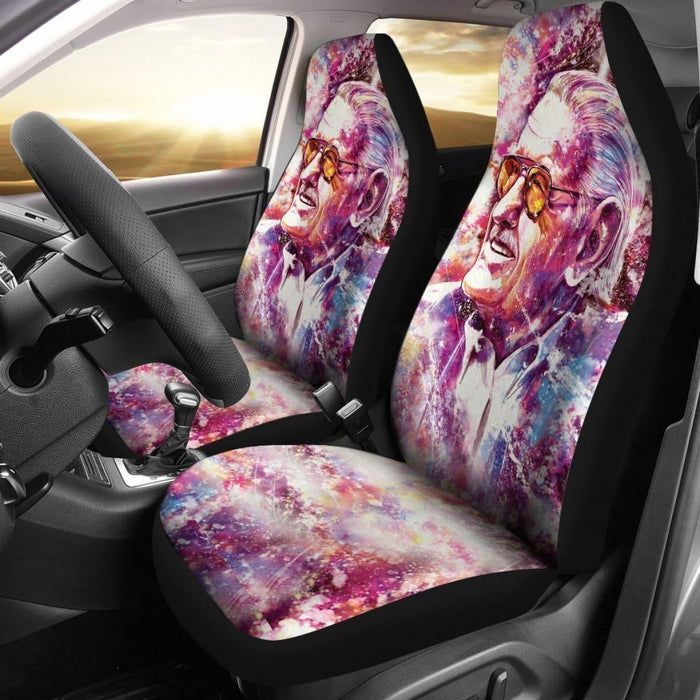 Stan Lee Marvel Pink Design Car Seat Covers