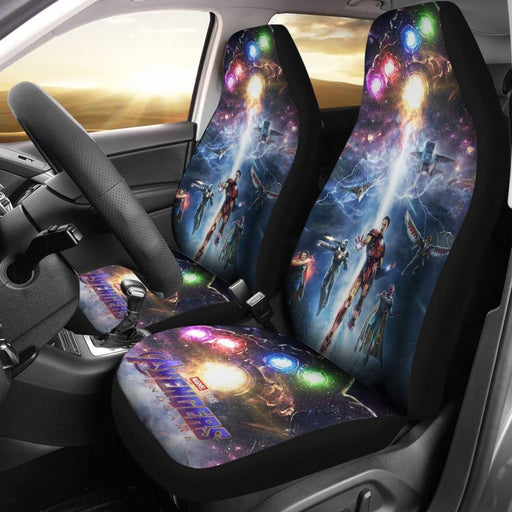 Superheroes Vs Infinity Gauntlet Avengers Endgame Marvel Car Seat Covers