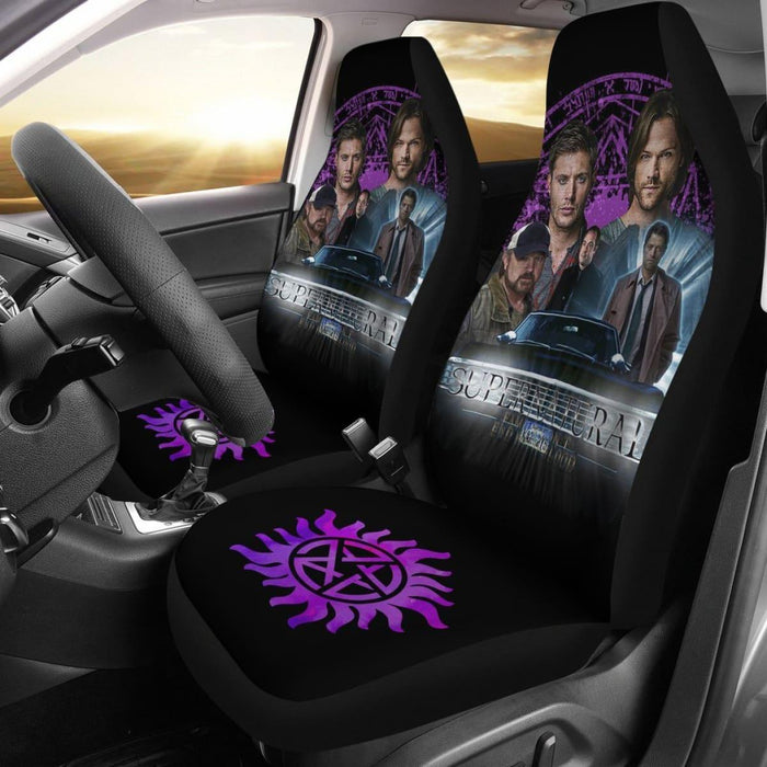 Supernatural Fan Art Car Seat Covers