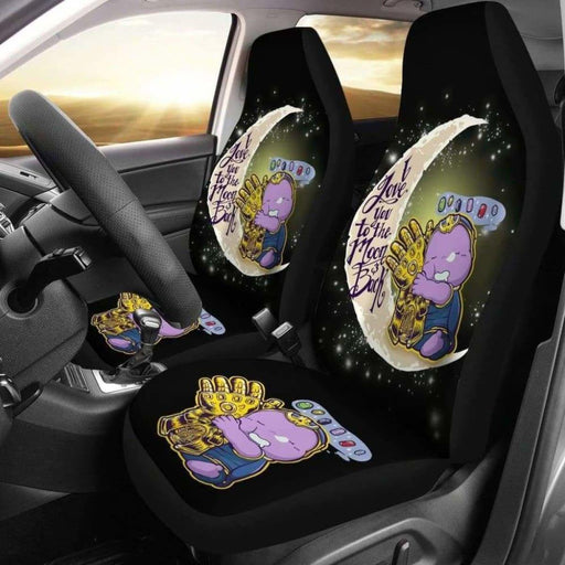 Thanos Love Infinity Gauntlet Car Seat Covers