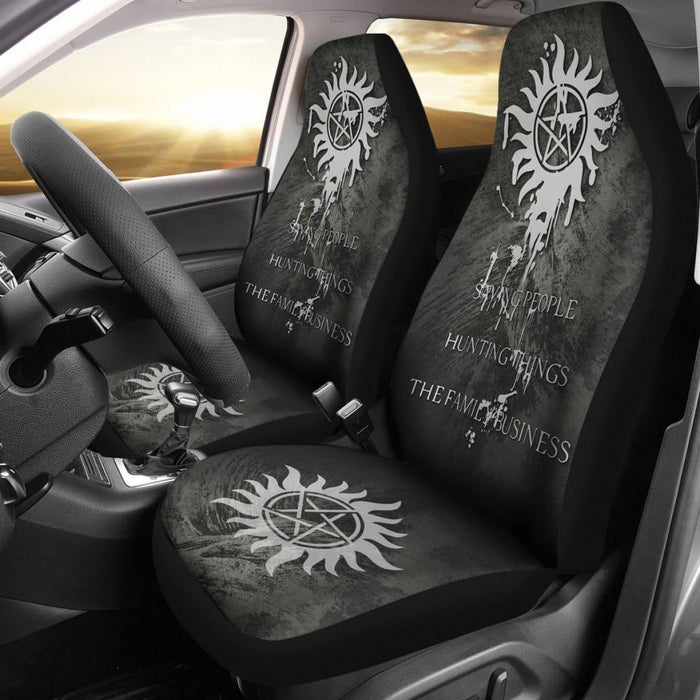 The Family Business Saving People & Hunting Things Supernatural Car Seat Covers