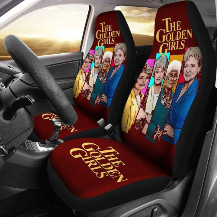 The Golden Girls Art Car Seat Covers