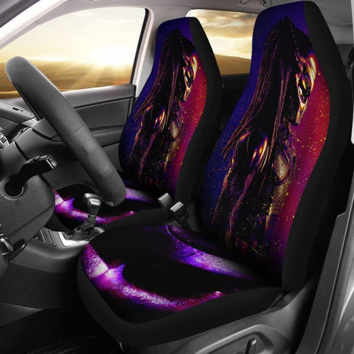 The Predator Purple Car Seat Covers