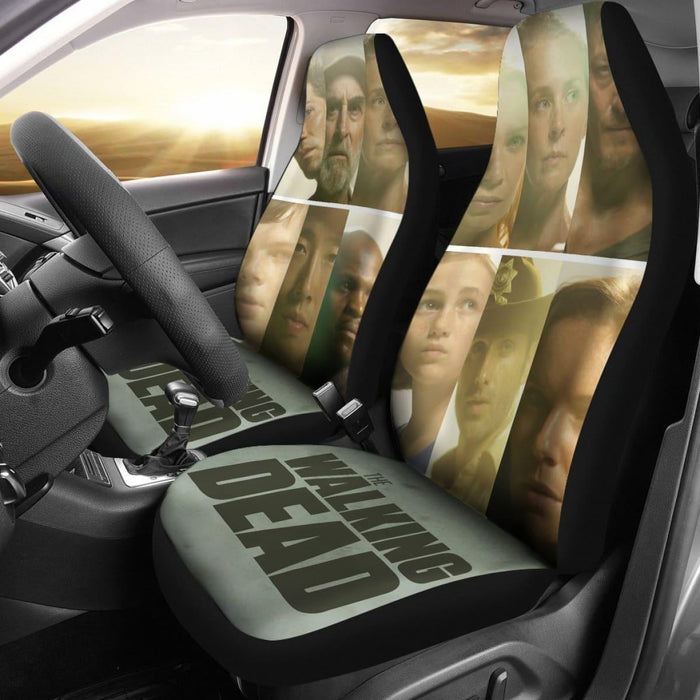 The Walking Dead Characters Car Seat Covers