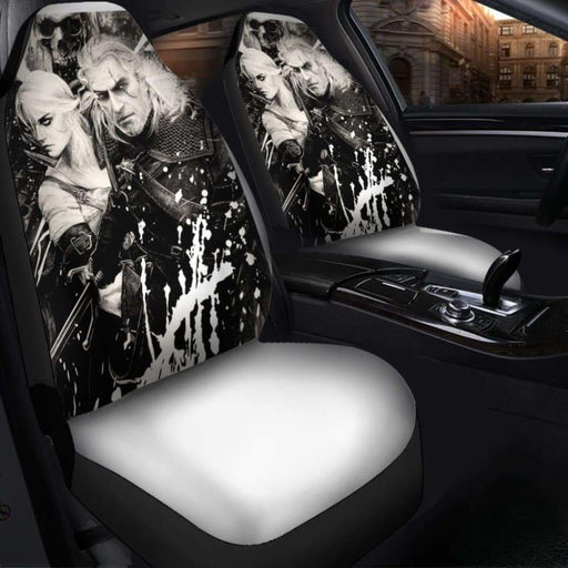 The Witcher 3 Art Car Seat Covers