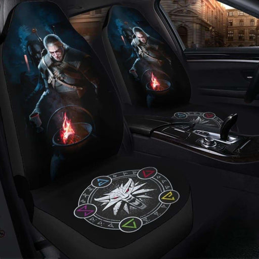 The Witcher 3 Car Seat Covers