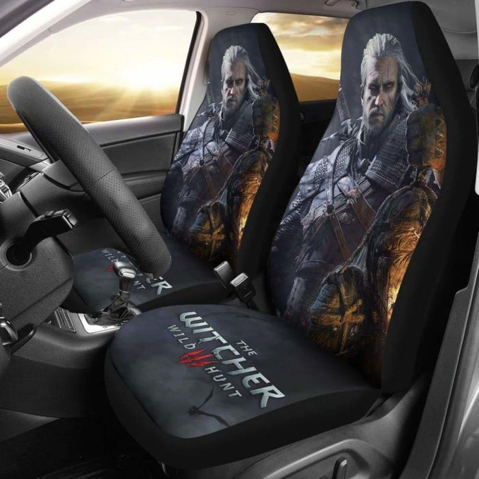 The Witcher 3: Wild Hunt Geralt Car Seat Covers