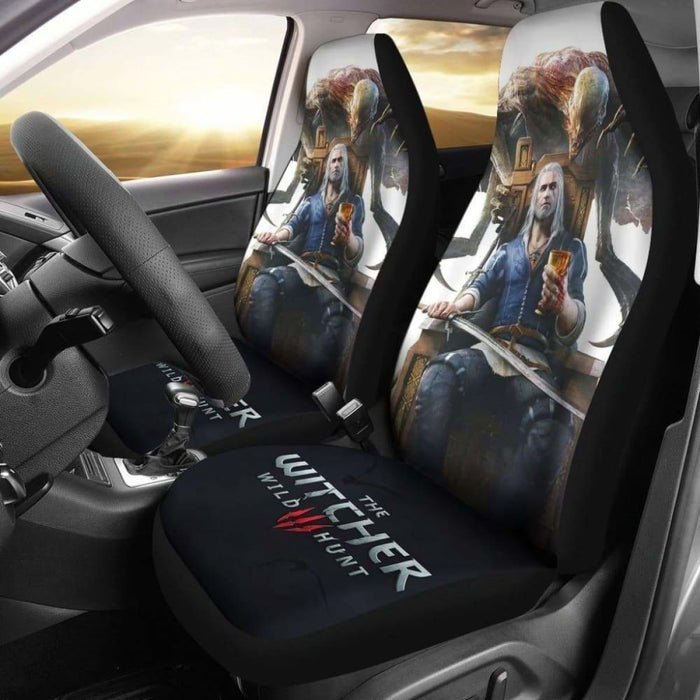 The Witcher 3: Wild Hunt Geralt Game Fan Gift Car Seat Covers