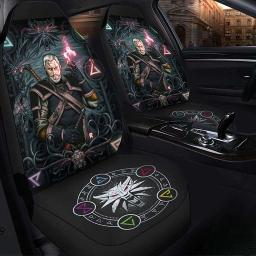 The Witcher Game Car Seat Covers