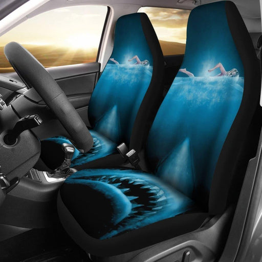 Vintage Movies Jaw Car Seat Covers