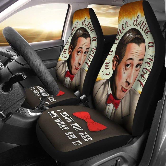 Wee Pee Herman Art Car Seat Covers