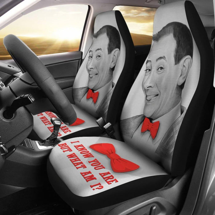 Wee Pee Herman Art Movie Car Seat Covers